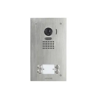 Platine Vidéo 4 Bp Encastrée Façade Inox Pour Moniteurs Jo1Md