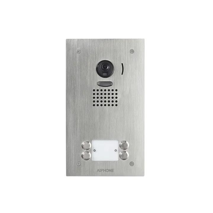 Platine Vidéo 4 Bp Encastrée Façade Inox Pour Moniteurs Jo1Md