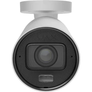 [126279.217.WH1] Ajax BulletCam HLVF (8 Mp) - Caméra IP de sécurité filaire - BLANCHE