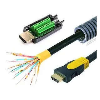 Kit Hdmi A M/M-Flex Intégration-Uhd 4K 60Ips-4:2:0-Or15M
