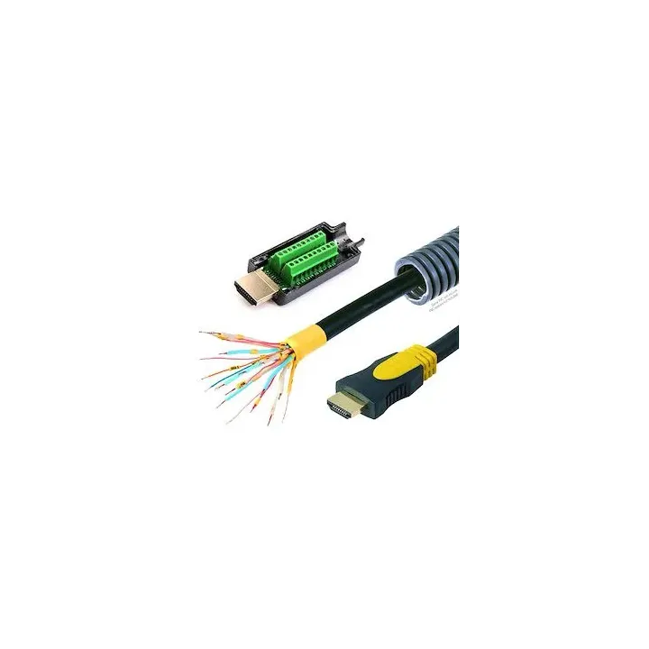 Kit Hdmi A M/M-Flex Intégration-Uhd 4K 60Ips-4:2:0-Or15M