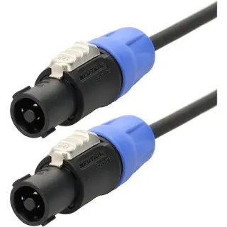 Cordon SpeakON 4 broches F/F-2 x 2.5mm²-connecteurs NEUTRIK-5m