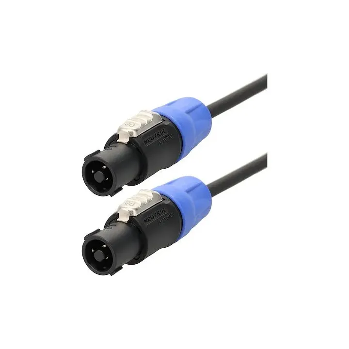 Cordon SpeakON 4 broches F/F-2 x 2.5mm²-connecteurs NEUTRIK-5m