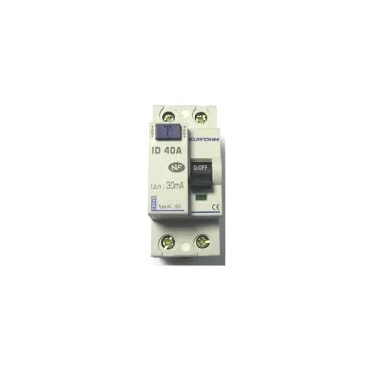 Interrupteur différentiel 40A type A 30mA