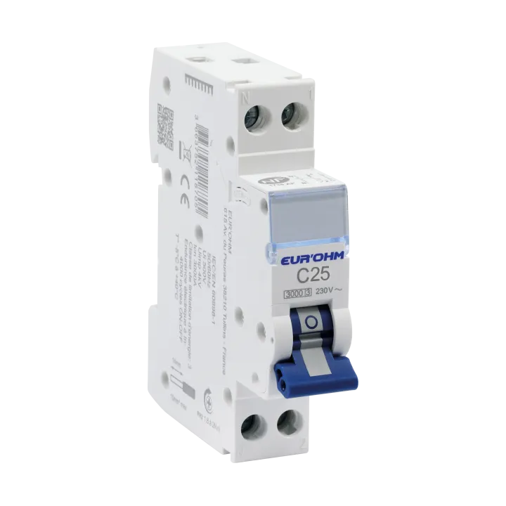 Disjoncteur Électrique 25A Courbe C - Sécurité et Performance