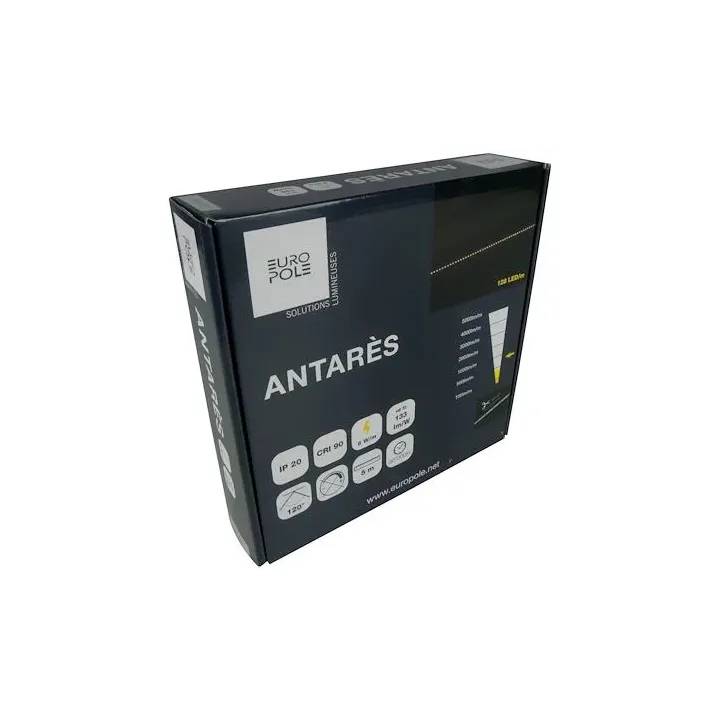 Pack Bandeau Led 5M Antare Ip20 4000K 6W/M 24Vdc