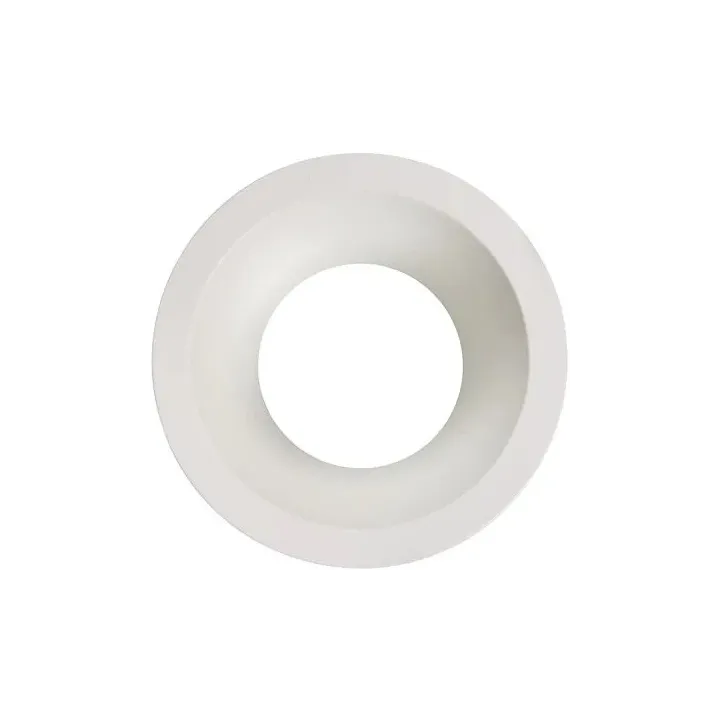 Collerette LED'UP UNIVERSAL ESTHET ronde blanc mat fixe