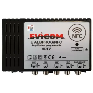 Amplificateur 40 Db Programmable 32 Canaux Avec Programmat Nfc
