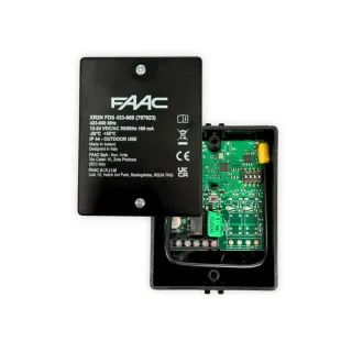 Kit Recepteur Radio Xr2 868Mhz Recepteur Deporte Bicanal + 2 Emetteu