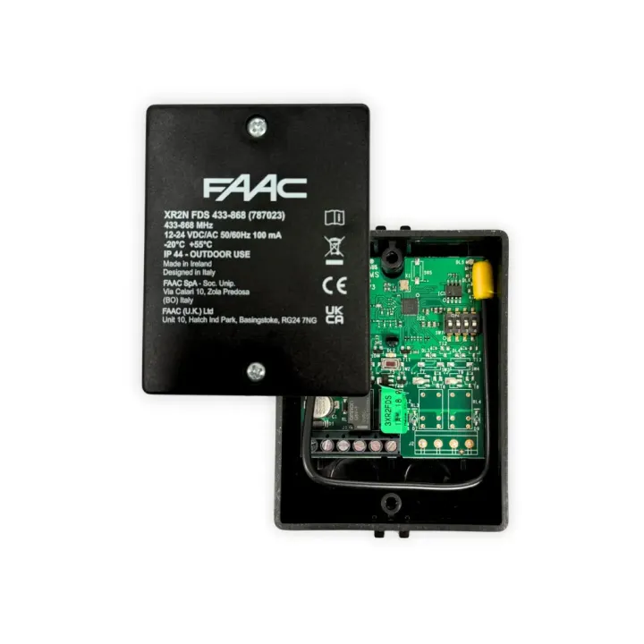 Kit Recepteur Radio Xr2 868Mhz Recepteur Deporte Bicanal + 2 Emetteu
