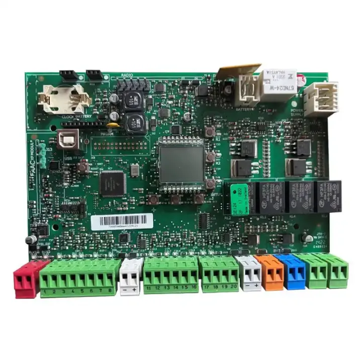 Carte de commande unique. Maximum deux moteurs 24 V. Par unité. Écran LCD. Pour Remplacement.