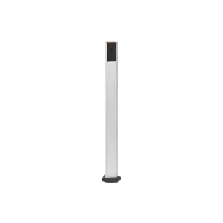 Colonnette H1000 Mm Pour Photocellules, Clavier A Code, Lecteur De Bagdes