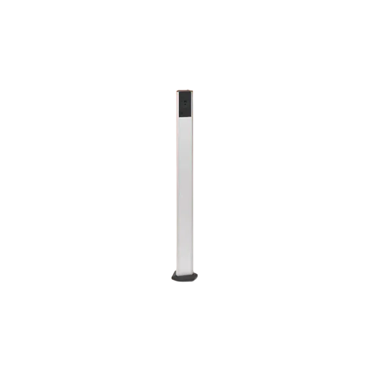 Colonnette H1000 Mm Pour Photocellules, Clavier A Code, Lecteur De Bagdes