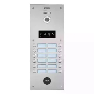 Platine Boutons Vidéo Pmr Duox Plus 12Bp