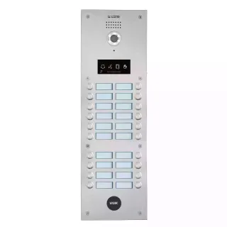 PLATINE BOUTONS VIDÉO PMR DUOX PLUS 20BP