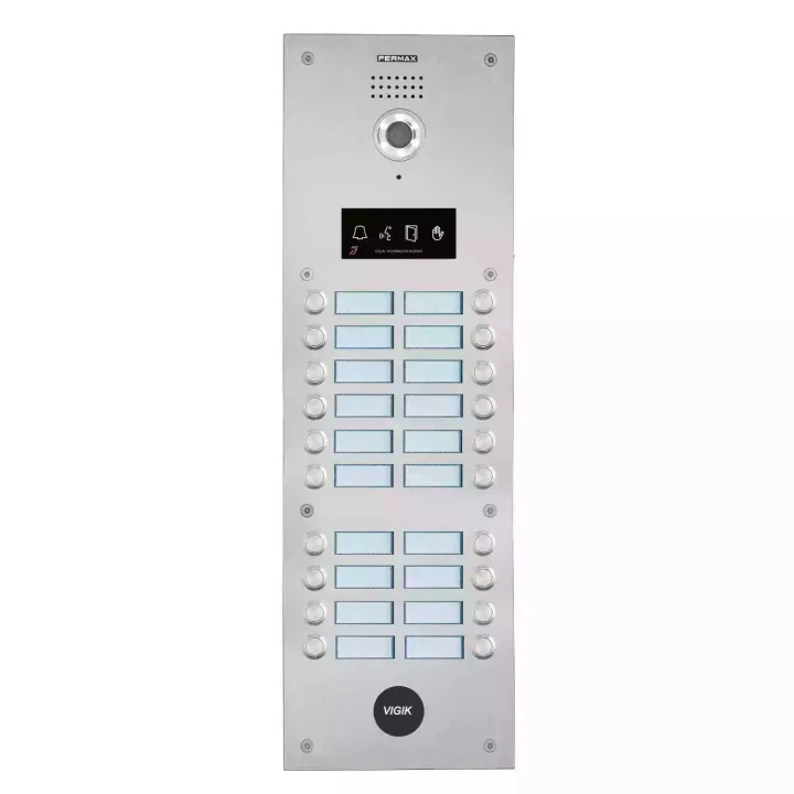 PLATINE BOUTONS VIDÉO PMR DUOX PLUS 20BP