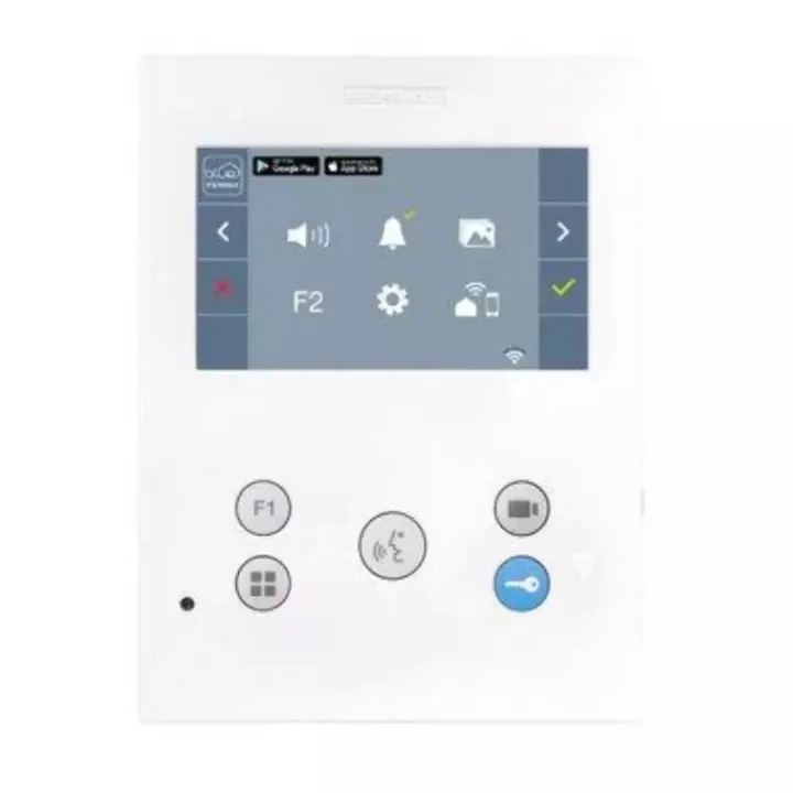 Kit Video Dial Inox 6 Logements - Version Wifi
