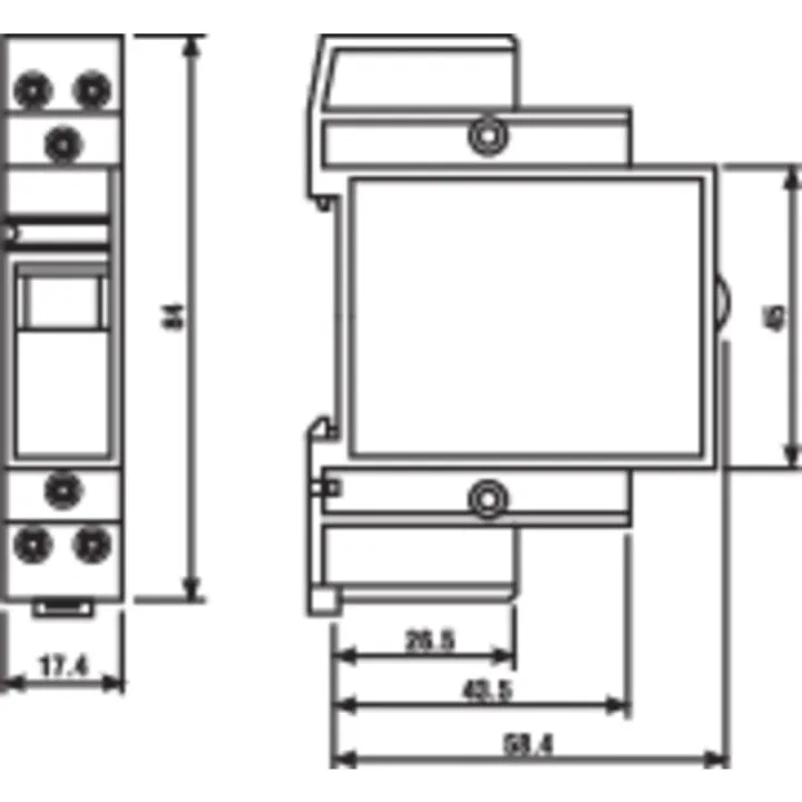 Relais Modulaire 1No 20A 12V Dc, Agsno2