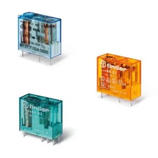 Relais Circuit Imprimé 2Rt 8A 48V Dc Sensible, Agni, Lavable