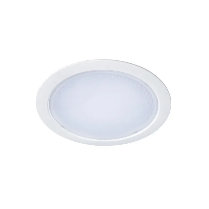 Ledium 15 - Plafonnier Downlight Ip20/44, Rond, Fixe, 110°, Led Intég. 15W 4000K 1200Lm