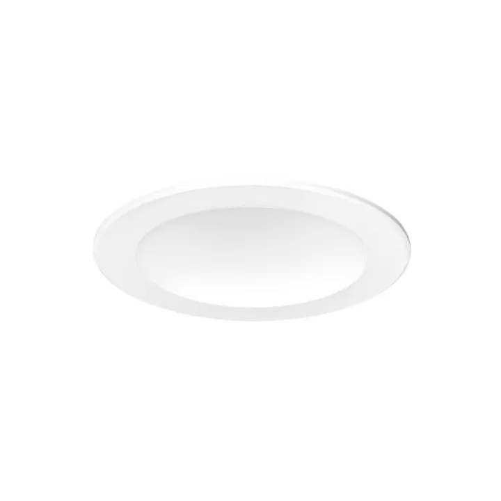 Loki - Downlight Encastré Fixe, Blanc, Led 8W 100° 800Lm 3000/4000K (Cct)