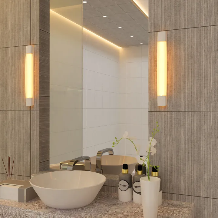 Idyl - Réglette Ip44 Ik07 Vol.2 Led Intég. 6,3W 2700K 600Lm