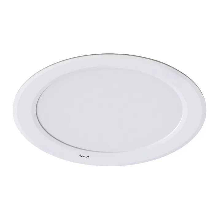 Flat-Iso Sensor-Plafonnier Downlight Ip65 Recouvr. 20W 2300Lm 2700/3000/4000K(3-Cct), Blanc