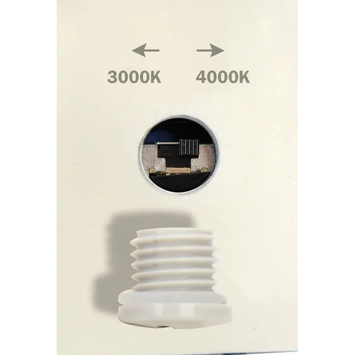 Dium Cct Projecteur Led Basculant Cct 3000/4000K 18,9W 2450Lm 35000H Asymétrique