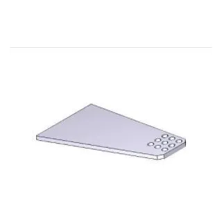 Pièce Détachée Battant Support Arrière - Ax5024 Ax71230