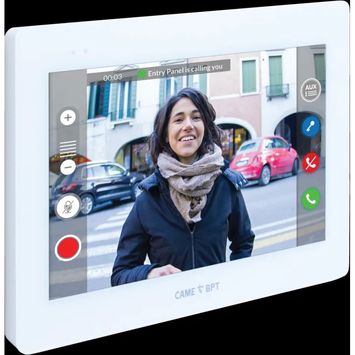 XTS 7 WH WFBF Portier vidéo mains libres 100% tactile pour systè