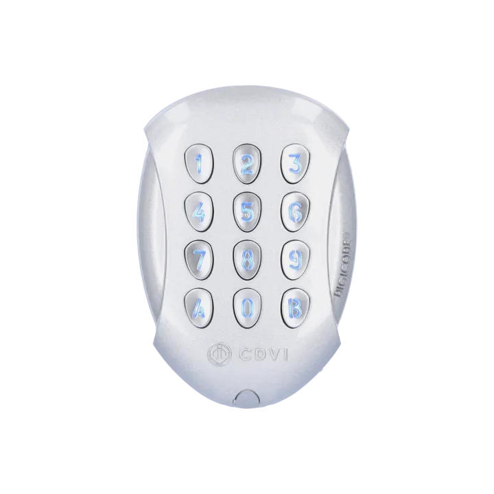 Clavier Codé Digicode® Bluetooth Rétro-Éclairé 3 Relais Déporté 100 Codes 12/24V
