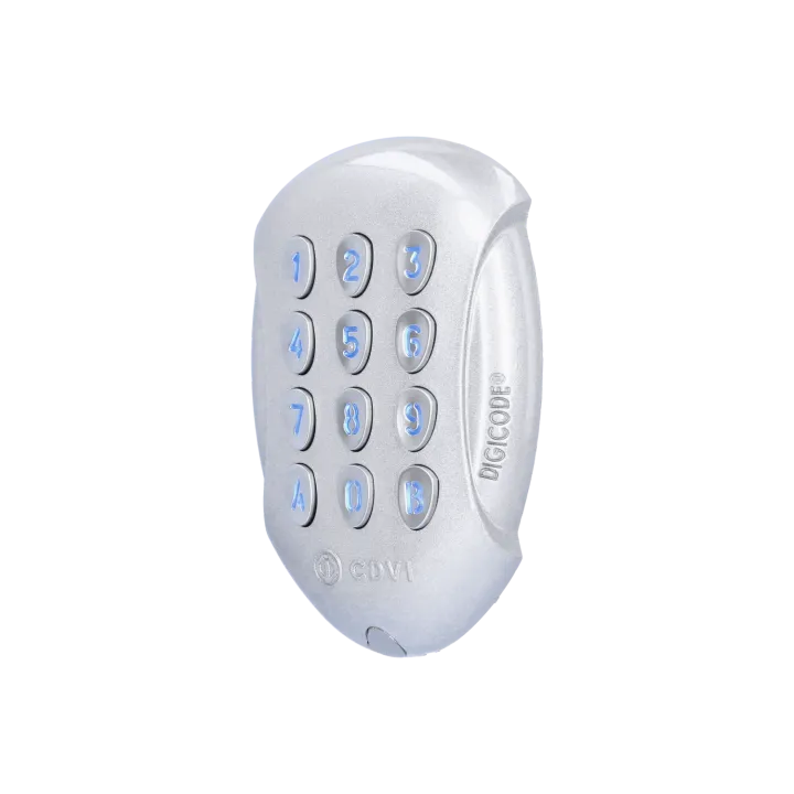 Clavier Codé Digicode® Bluetooth Rétro-Éclairé 3 Relais Déporté 100 Codes 12/24V
