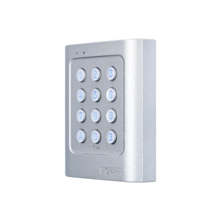 Clavier Codé Digicode® Alliage D’Aluminium - 2 Relais 12 À 48V Vdc