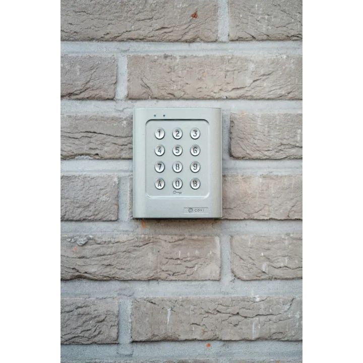 Clavier Codé Digicode® Alliage D’Aluminium - 2 Relais 12 À 48V Vdc