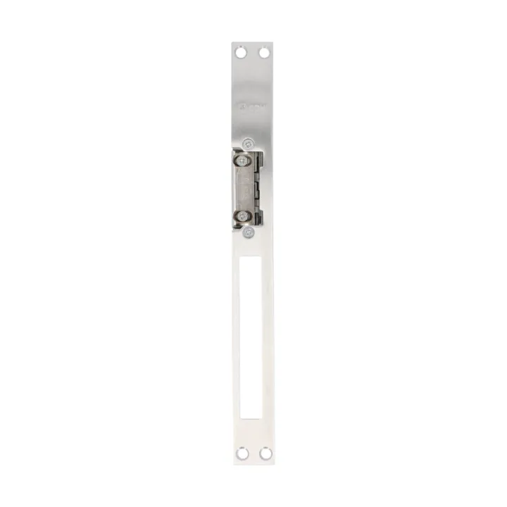 Gâche Symétrique À Rupture 24Vdc 67Mm + Têtière Inox