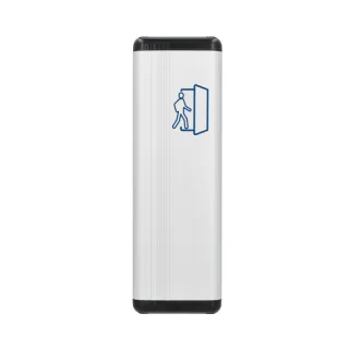 Bouton poussoir grande surface Radio Fréquence 