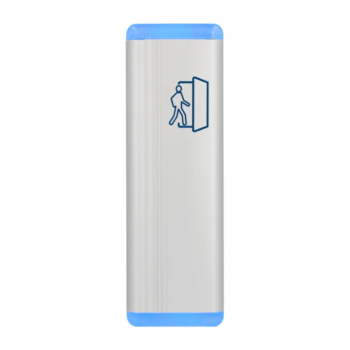 Bouton poussoir grande surface