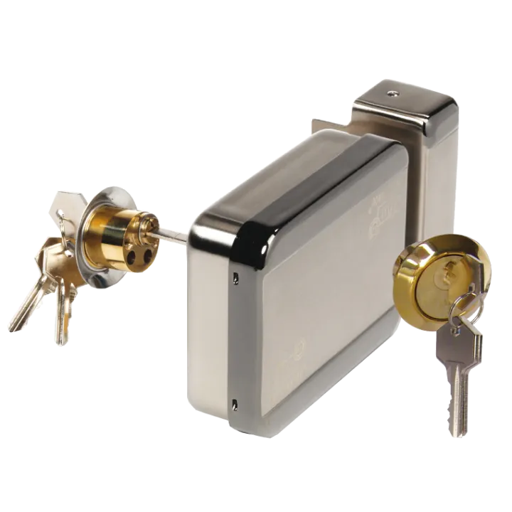 Motoverrou Applique Extérieur Horizontal 12-18V Avec 2 Cylindres (Entrée/Sortie)