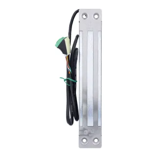 Ventouse Inox Encastrée 300 Kg 12/24 V Dc + Signal