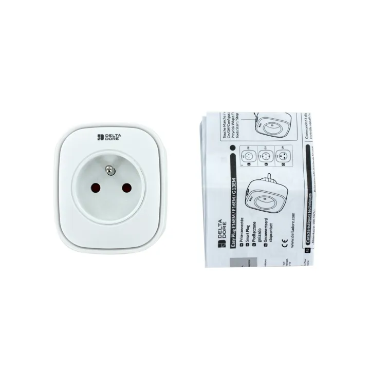 Easy Plug E16Em | Prise Connectée E (Fr), 16A, Avec Mesure De Consommation