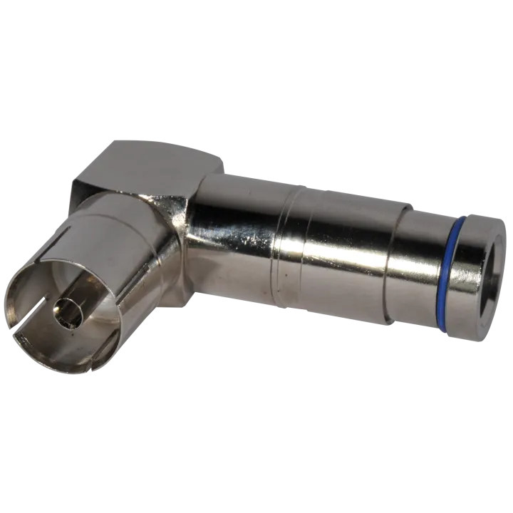Iec - F 90° Compression Ø6.8 Boîte 25 Pc