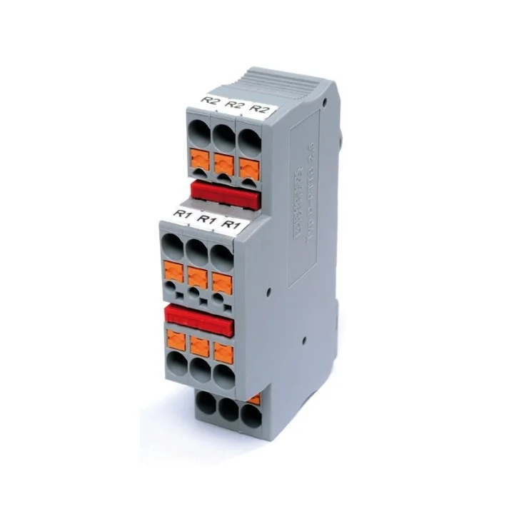Connecteur De Distribution Pour Les Bus Audio Gamme Gt Fixation Sur Rail Din