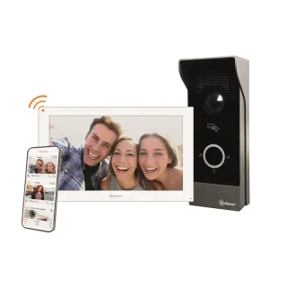 KIT VIDEO 7'' WIFI CLIP 1 BP BLANC
