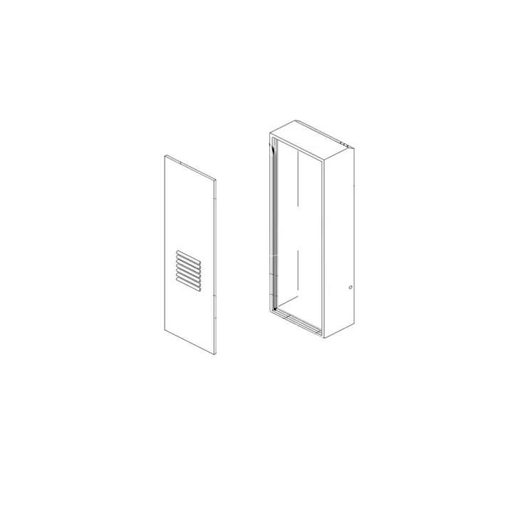 coffre 640 (avec porte) ral 2004(lot de 1)