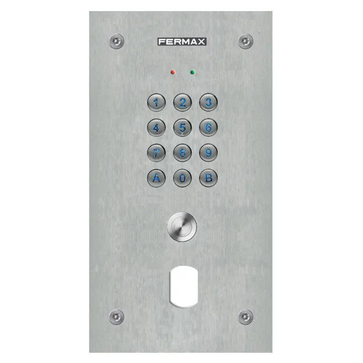 Clavier Memokey Inox Avec Percement Ptt