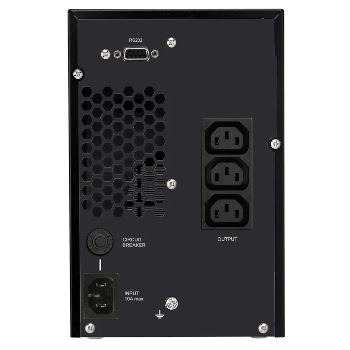 E4 VALUE 1000 - Onduleur On Line Double Conversion 1000 VA  3 prises IEC