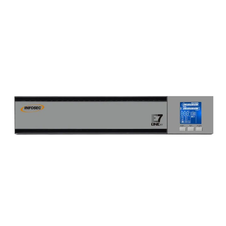 E7 One 1500 Rt Iec - Onduleur On Line Double Conversion 1500 Va 8 Prises Iec