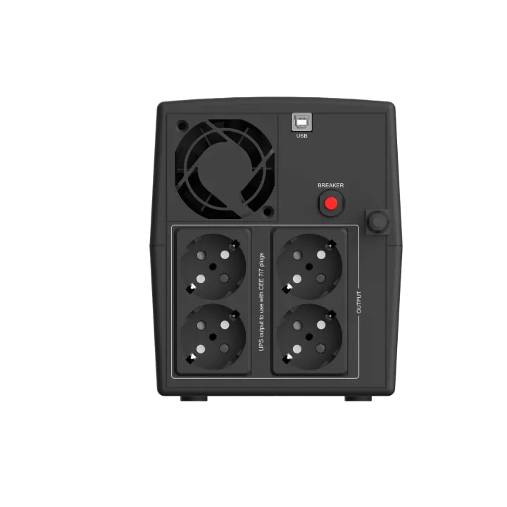 X1+ 1600 Fr/Schuko - Onduleur Line Interactive 1600 Va - 4 Prises Fr / Schuko