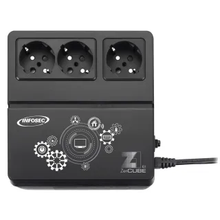 Z1 Zencube Ex 400 - Onduleur Haute Fréquence 400 Va 3 Prises Fr/Schuko