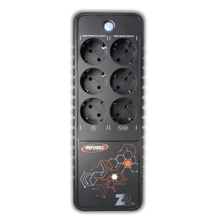 Z2 Ex 700 - Onduleur Haute Fréquence 700 Va 6 Prises Fr/Schuko